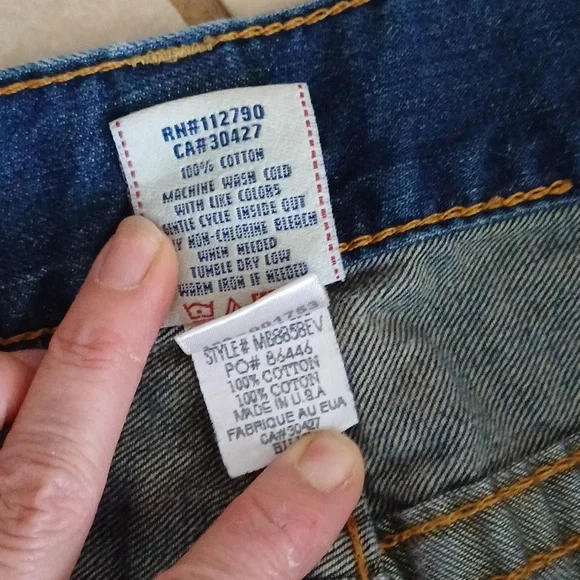 True Religion Billy bootcut mens jeans dark wash 38 29 - Picture 10 of 15